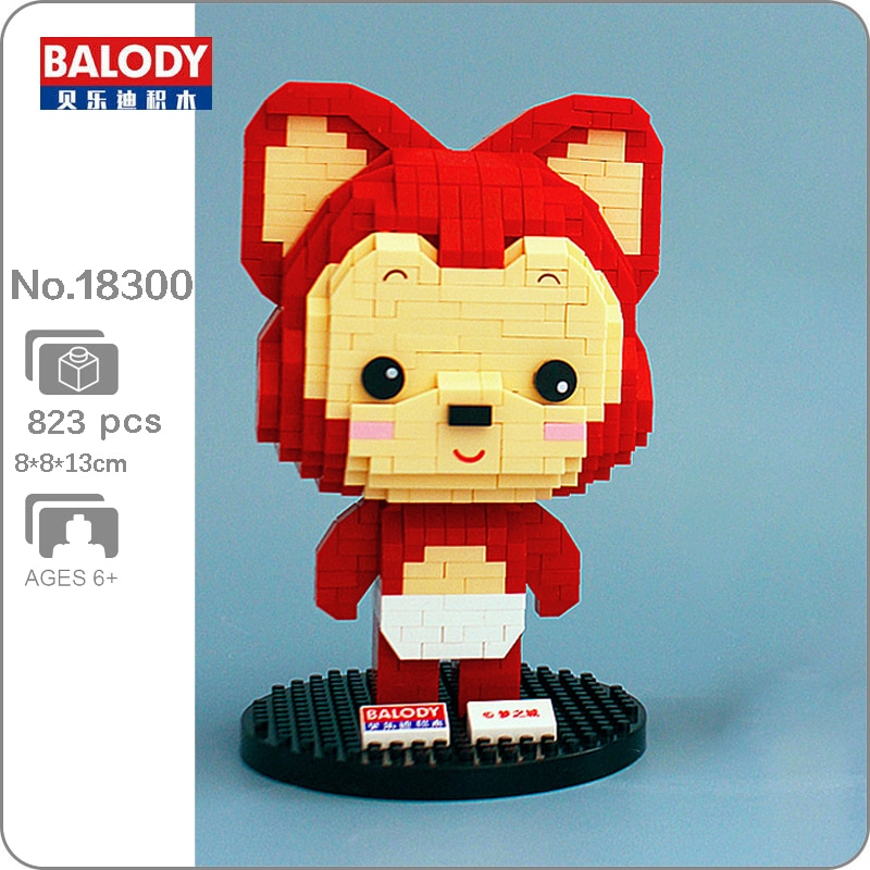 BALODY 18300 Little Red Baby Fox