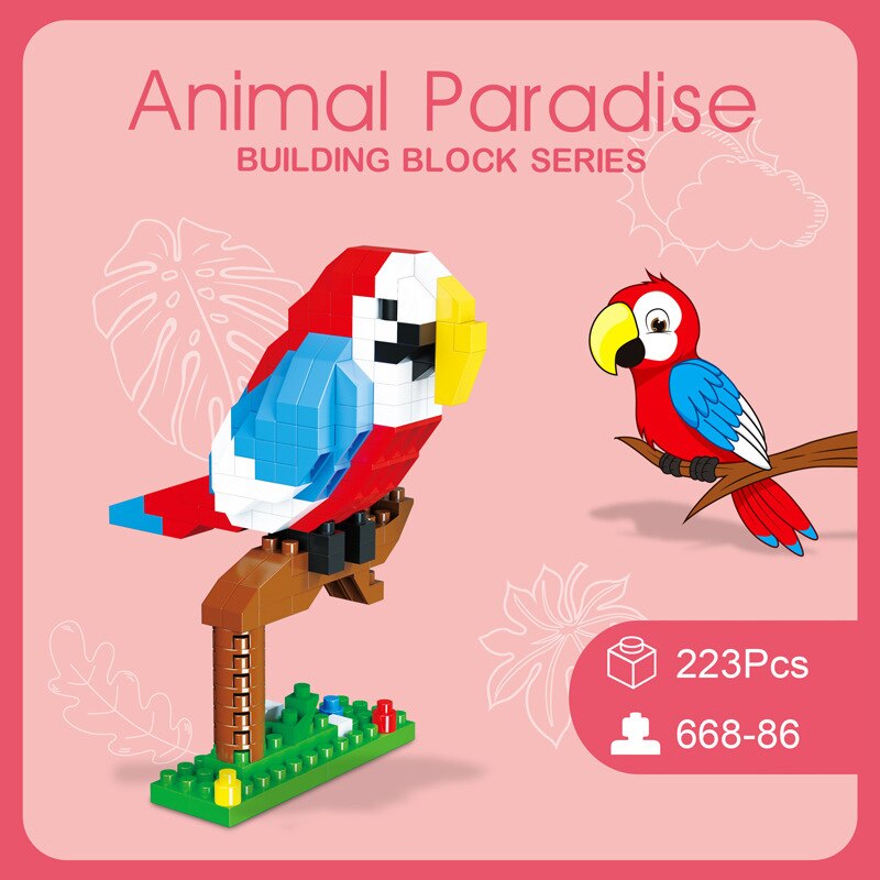 DAIA 66885-66890 Animal Paradise World