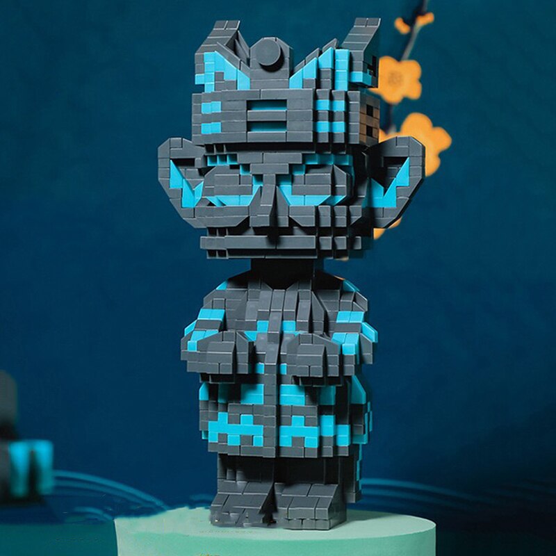 Balody 18366 Ancient Sanxingdui Civilization High Priest Statue Balody 18366 Ancient Sanxingdui Civilization High Priest Statue