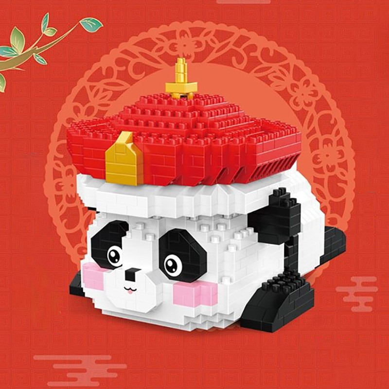YKO 1122 China Ancient Emperor Panda Phone Holder