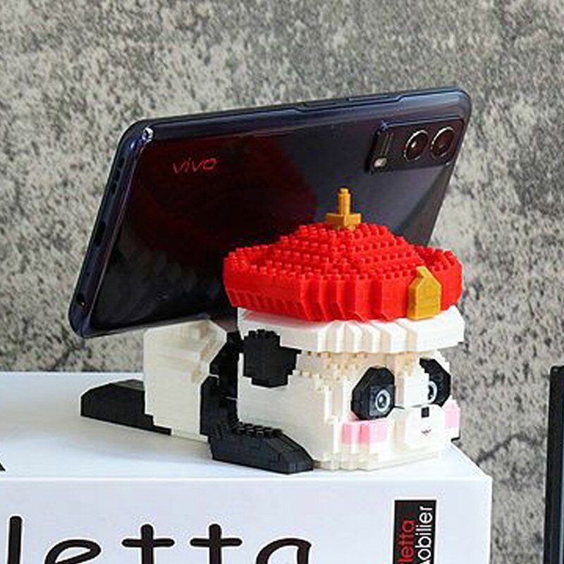 YKO 1122 China Ancient Emperor Panda Phone Holder YKO 1122 China Ancient Emperor Panda Phone Holder