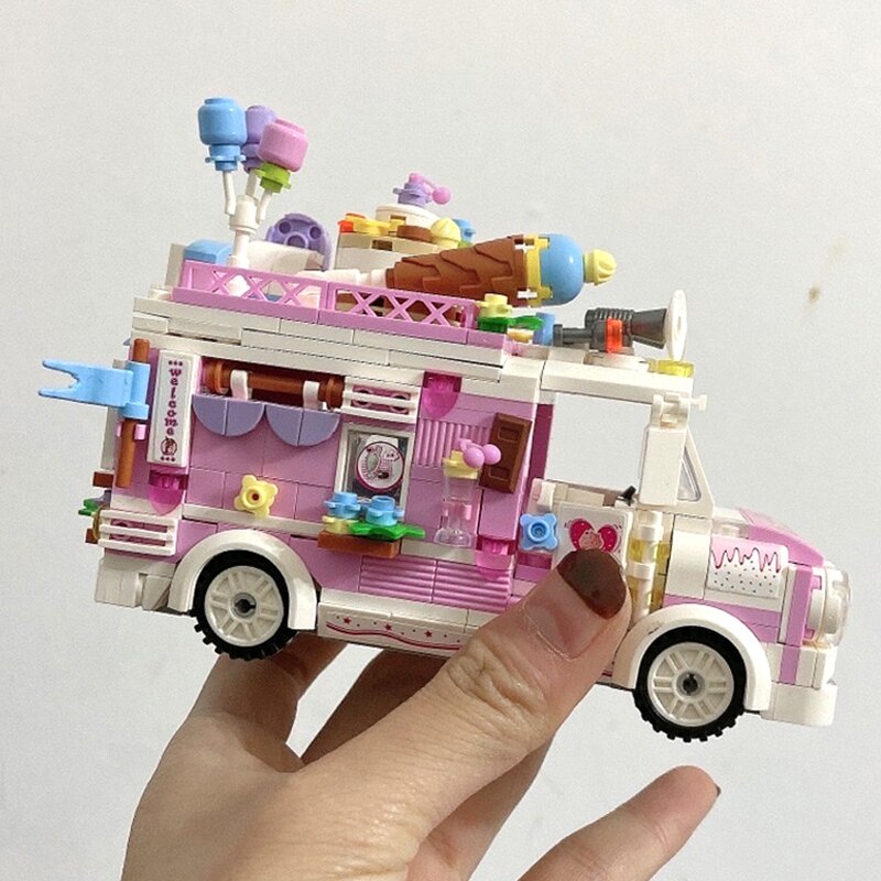 Lezi 00886-00891 Food Cart Car