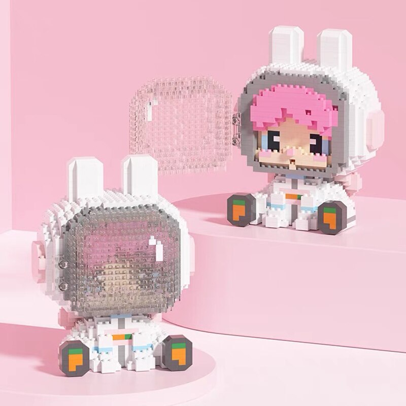 HC 6006-6009 Space Rabbit Dinosaur Horse Bear Animal Astronaut Helmet Sit HC 6006-6009 Space Rabbit Dinosaur Horse Bear Animal Astronaut Helmet Sit