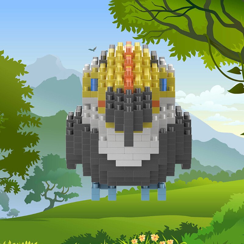 SC 8809-8 Animal World Yellow Toucan Fly Bird Parrot 3D SC 8809-8 Animal World Yellow Toucan Fly Bird Parrot 3D