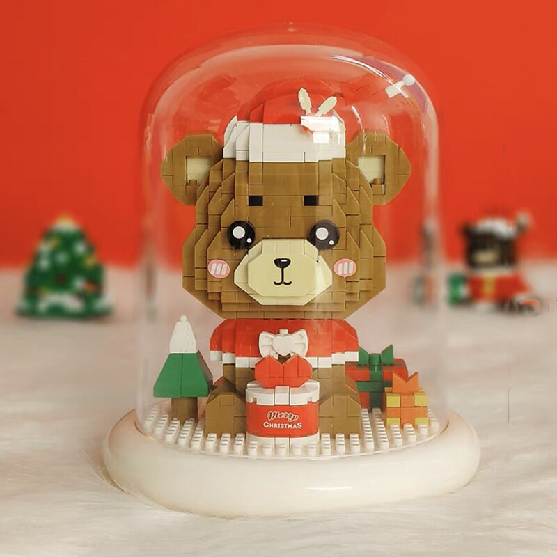 WS 2717 Cartoon Merry Christmas Bear Animal LED Light