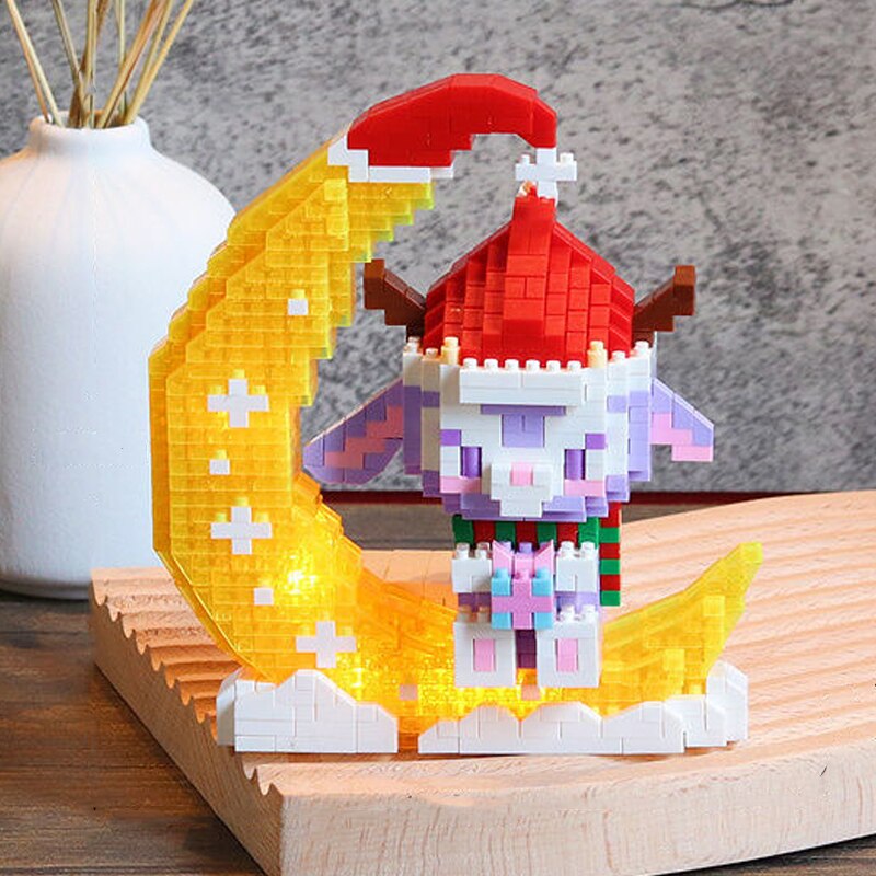 YKO 2190 Winter Merry Christmas Rabbit Moon