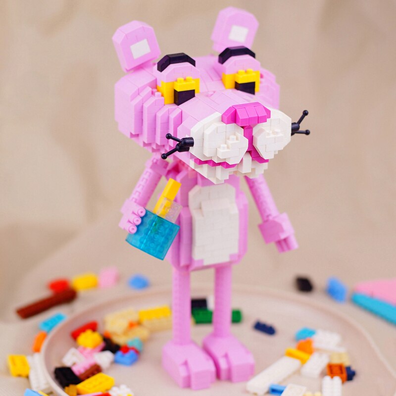 LOZ 9785 Animal World Panther Leopard 2-in-1 Body Can Change Model