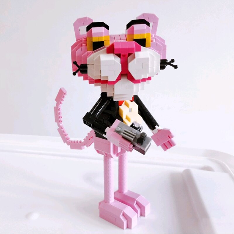 LOZ 9785 Animal World Panther Leopard 2-in-1 Body Can Change Model LOZ 9785 Animal World Panther Leopard 2-in-1 Body Can Change Model