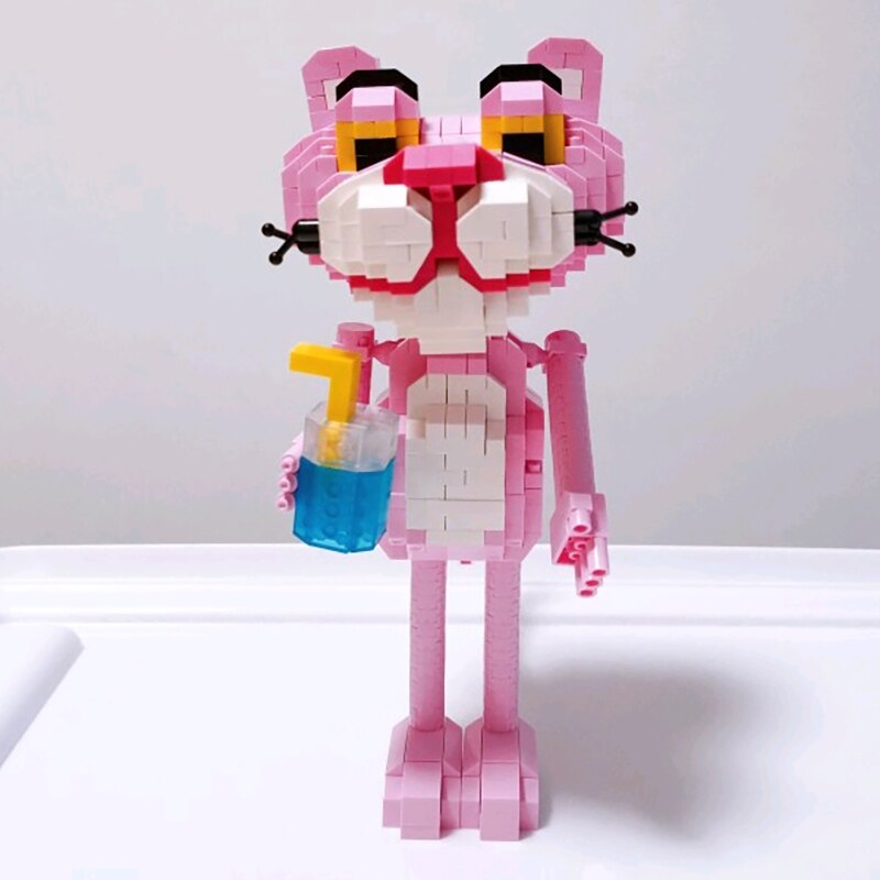 LOZ 9785 Animal World Panther Leopard 2-in-1 Body Can Change Model LOZ 9785 Animal World Panther Leopard 2-in-1 Body Can Change Model