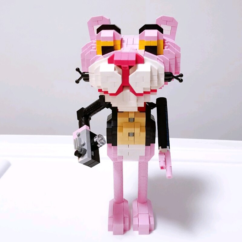 LOZ 9785 Animal World Panther Leopard 2-in-1 Body Can Change Model LOZ 9785 Animal World Panther Leopard 2-in-1 Body Can Change Model