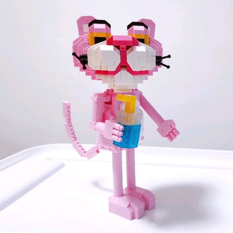 LOZ 9785 Animal World Panther Leopard 2-in-1 Body Can Change Model LOZ 9785 Animal World Panther Leopard 2-in-1 Body Can Change Model