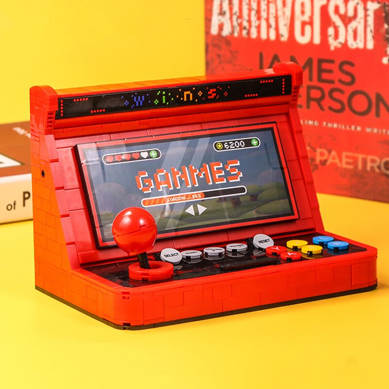 Lezi 01026 Desktop Arcade Video Game Console Recreational Machine Model