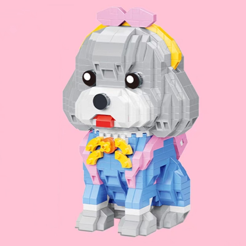 Moyu 93007-93012 Teddy Poodle Schnauzer Bulldog Shiba Inu Bully Pit Bull Dog Pet