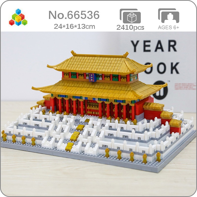 YZ 66536 World Architecture Hall of Supreme Harmony Palace Model