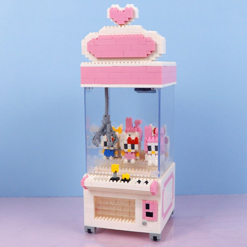 ZRK 7809 Playground Heart Clip Doll Machine Catcher Cat Doll