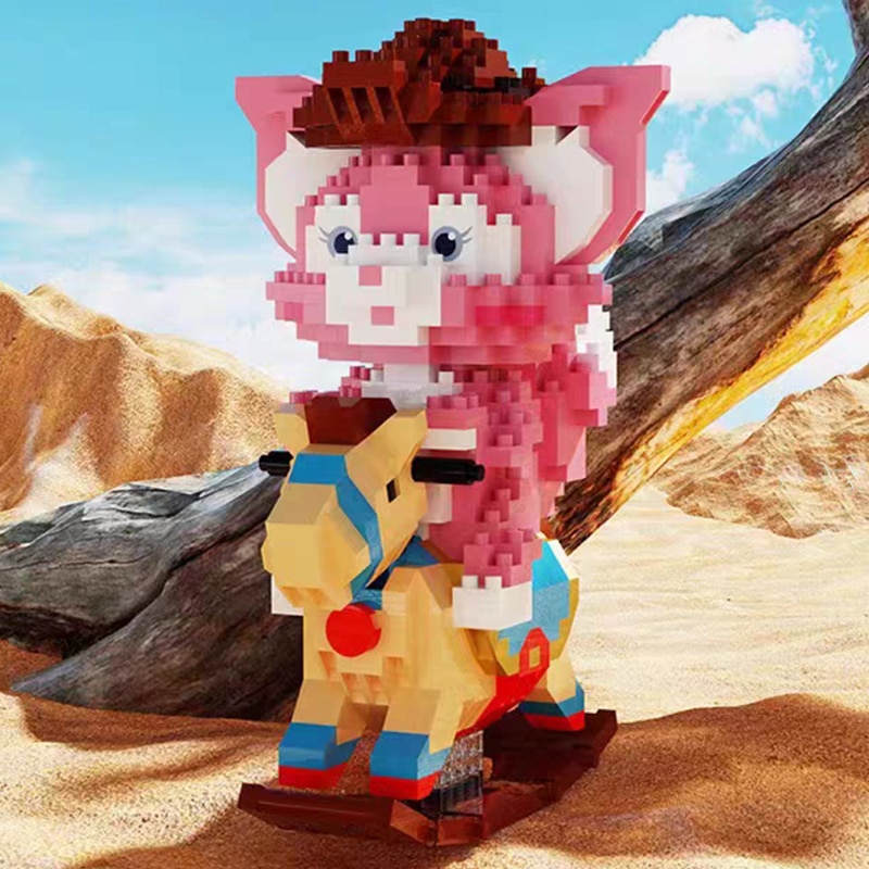 GEJIA 6057 Cowboy Fox Rocking Horse GEJIA 6057 Cowboy Fox Rocking Horse