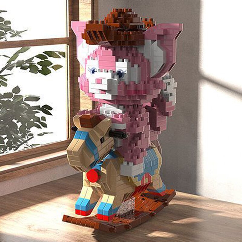 GEJIA 6057 Cowboy Fox Rocking Horse GEJIA 6057 Cowboy Fox Rocking Horse