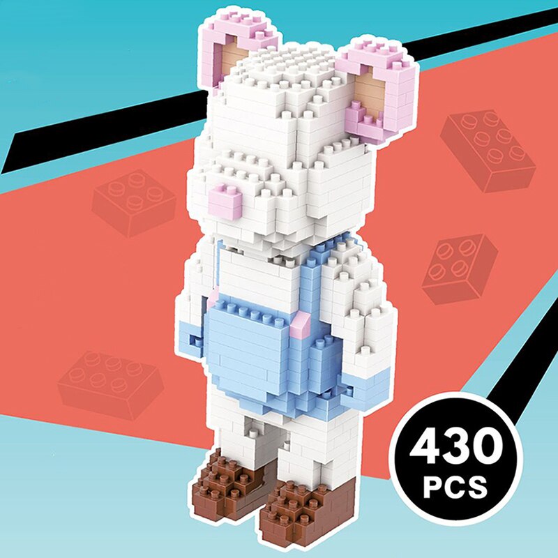 HXZ 3501-3504 Bear Love Heart Wedding Flower Bouquet