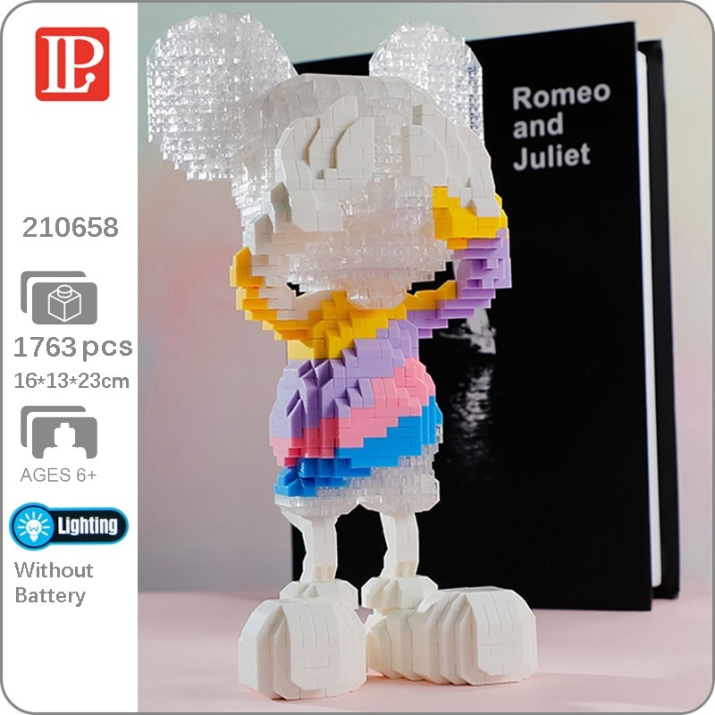 LP 210658 Disney Mouse Boy Blindfold Doll With LED Light