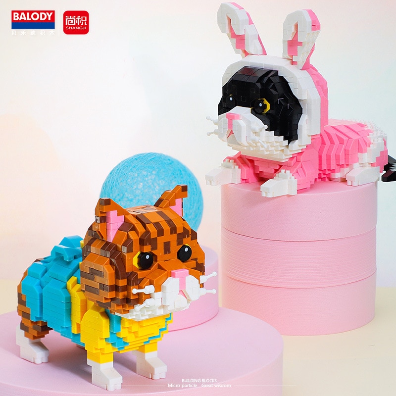 BALODY 18405 Cat in Bunny Costume