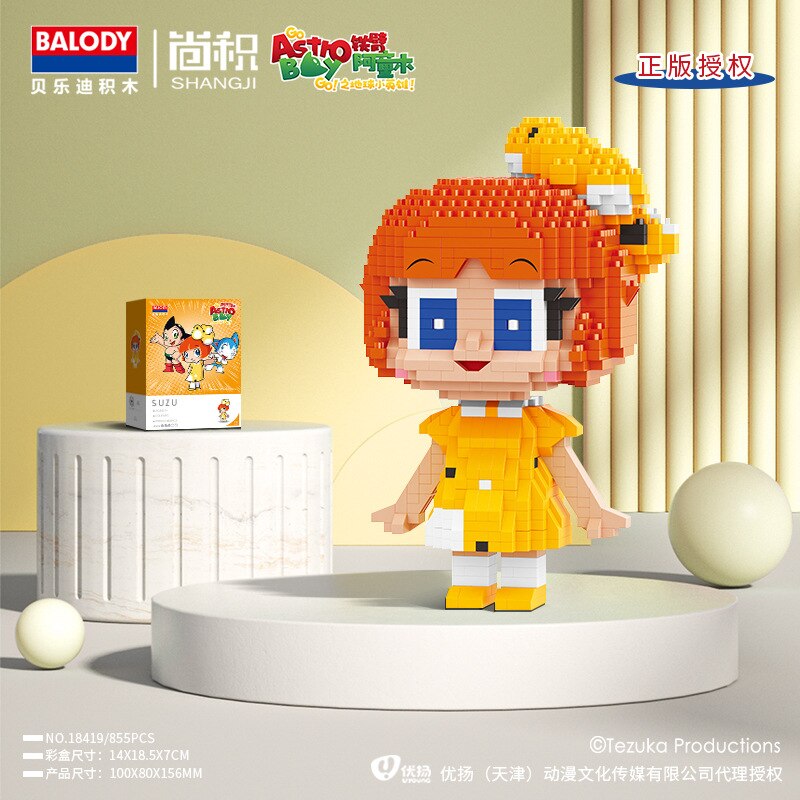 Balody 18419 Anime Powerful Atam Astro Boy Suzuu Robot