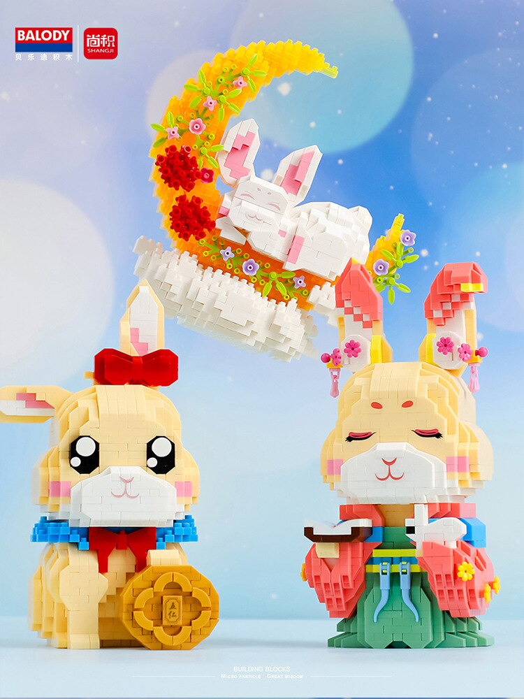 Balody 18438 Mid-Autumn Festival Moon Rabbit Cake Balody 18438 Mid-Autumn Festival Moon Rabbit Cake