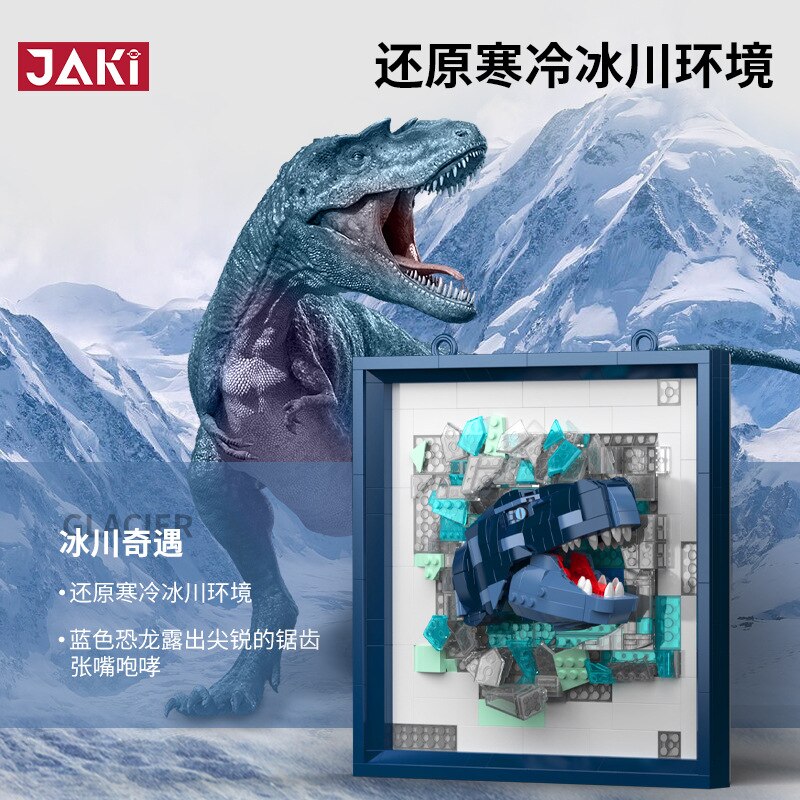 JAKI JK5301 Primal Adventures Stereoscopic Dinosaur Painting JAKI JK5301 Primal Adventures Stereoscopic Dinosaur Painting