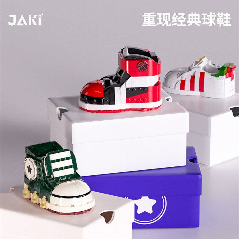 JAKI JK8201 Trendy Creation: Youth White Sneakers
