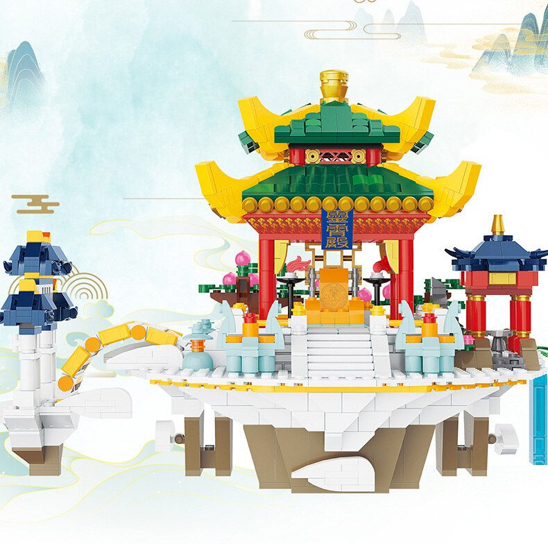 Happy Build YC-32004 Lingxiao Palace Happy Build YC-32004 Lingxiao Palace