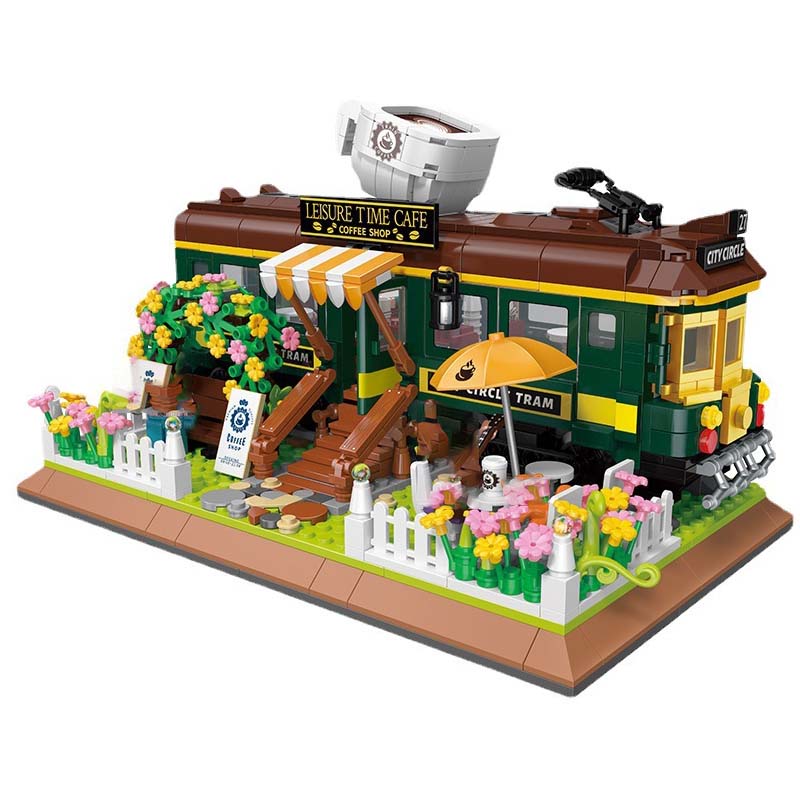Zhe Gao DZ6002 Train Coffee House Cafe Corner