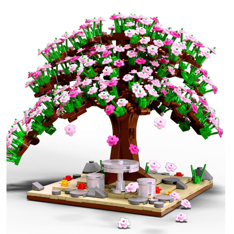 MOC 12005 Cherry Tree Landscape Decoration