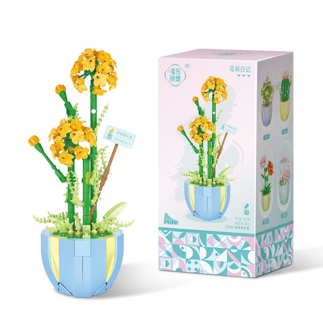 WL 2080 Flower Diary: Blooming Roses