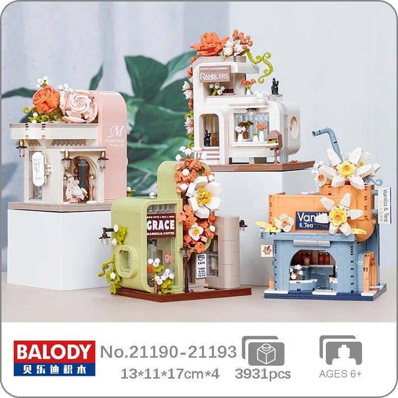 Balody 21190-21193 Drink Shop Homestay Hotel Coffee House Cafe Wedding Hall
