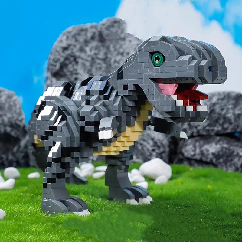 Balody 18398-18403 Jurassic Period Dinosaur Tyrannosaurus Rex Stegosaurus Plesiosaur