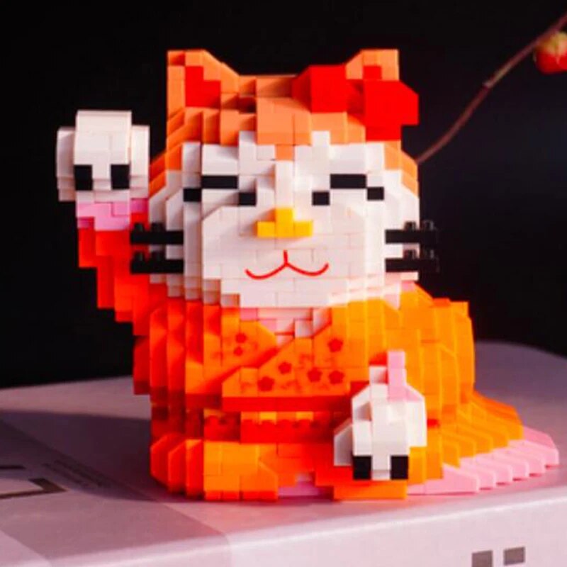 HC 5020 Lucky Cat Money Fortune Kimono