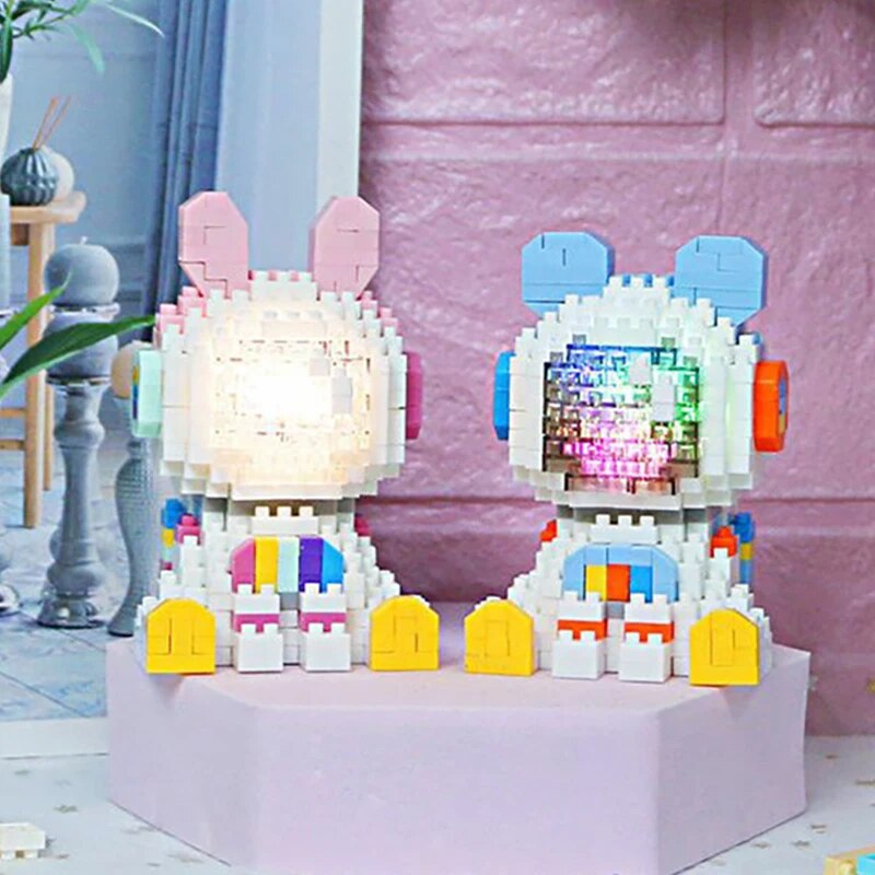 HC 6010-6011 Rabbit Bear Astronaut LED Light