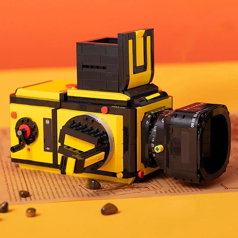 Lezi 00848 Yellow Advanced Digital SLR Camera Handheld Video Photo Machine Lezi 00848 Yellow Advanced Digital SLR Camera Handheld Video Photo Machine