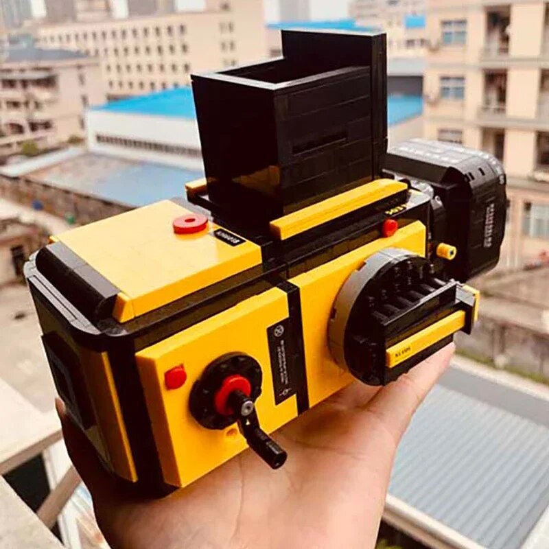 Lezi 00848 Yellow Advanced Digital SLR Camera Handheld Video Photo Machine Lezi 00848 Yellow Advanced Digital SLR Camera Handheld Video Photo Machine