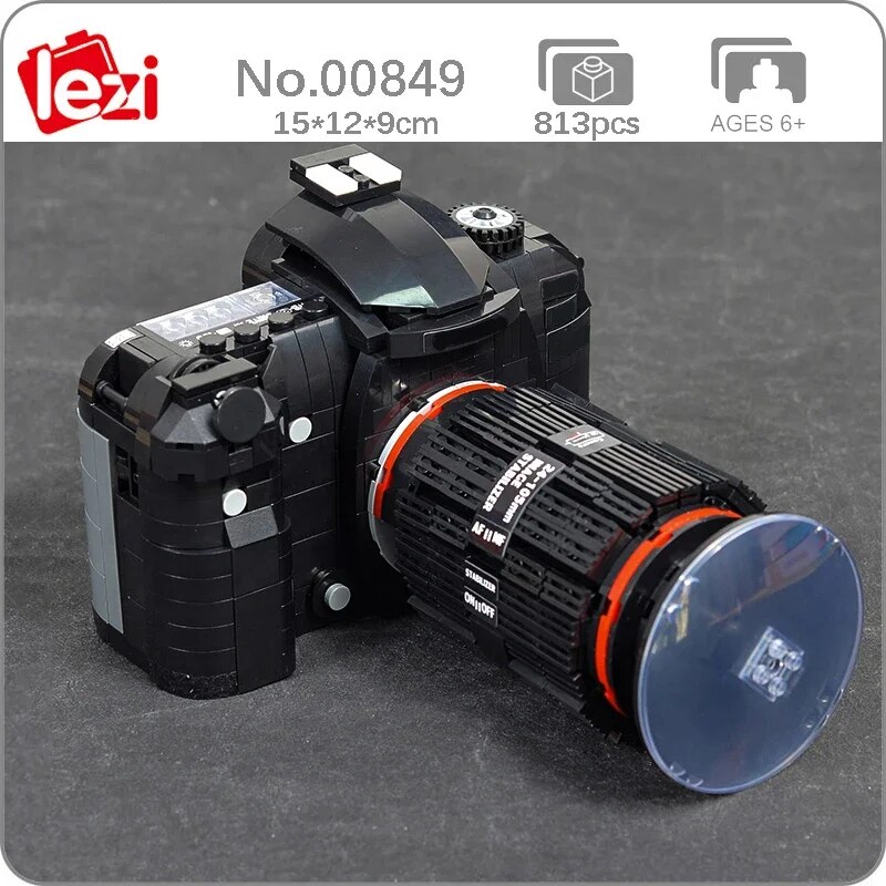 Lezi 00849 Wide Angle Long Lens Advanced Digital SLR Camera Photo Machine