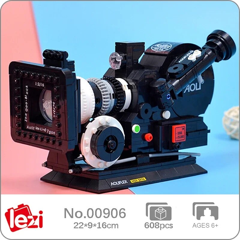 Lezi 00906 Digital Cinematic Camera Lens Movie Television Video Machine