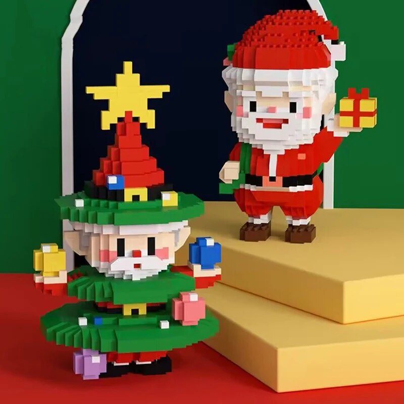 PN 9096-9097 Merry Christmas Day Santa Claus Hat Bag Star Tree PN 9096-9097 Merry Christmas Day Santa Claus Hat Bag Star Tree