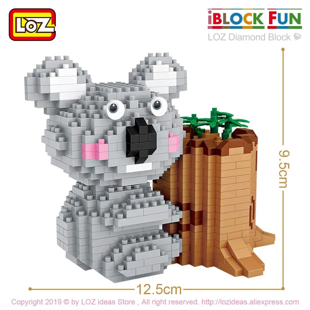 LOZ 9212 Koala Pen Holder Cute Animal LOZ 9212 Koala Pen Holder Cute Animal