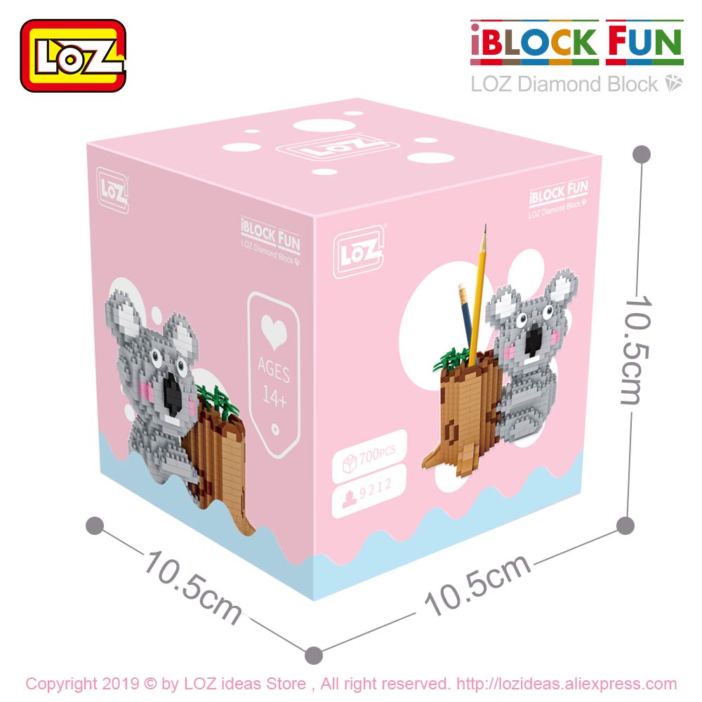 LOZ 9212 Koala Pen Holder Cute Animal LOZ 9212 Koala Pen Holder Cute Animal