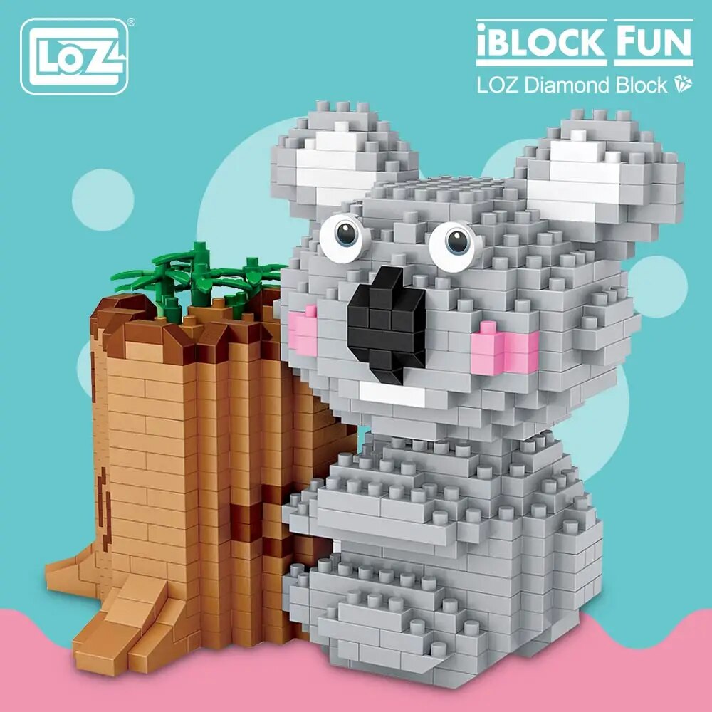 LOZ 9212 Koala Pen Holder Cute Animal