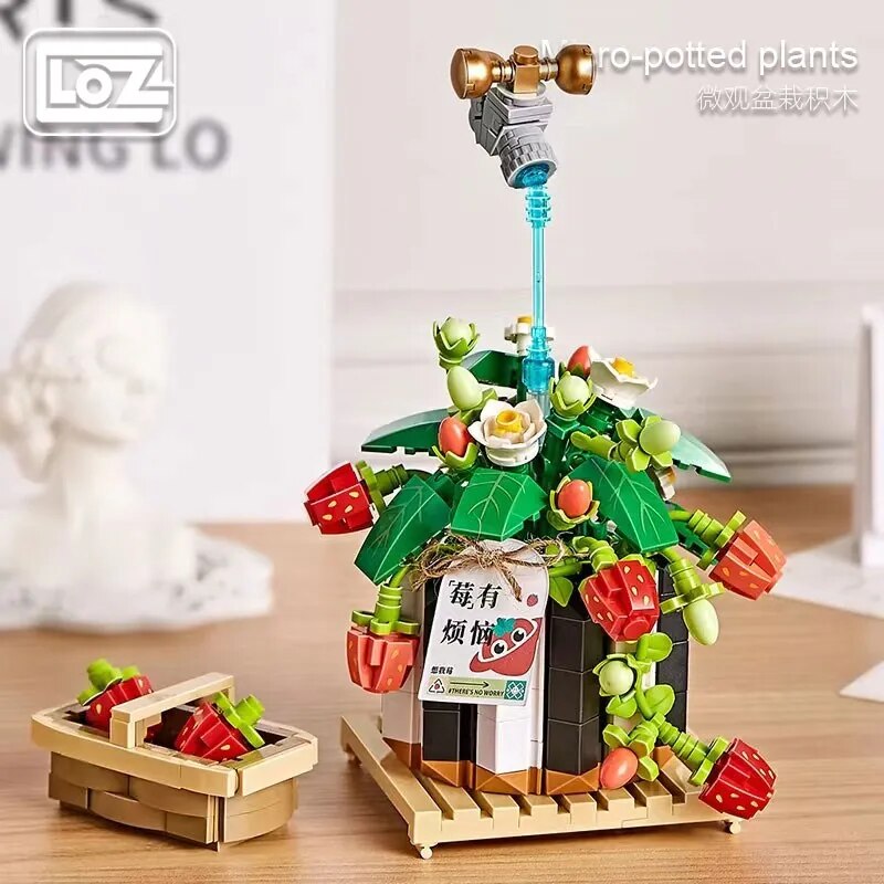 Loz 1284 1285 Micro Potted Berry with Troubles